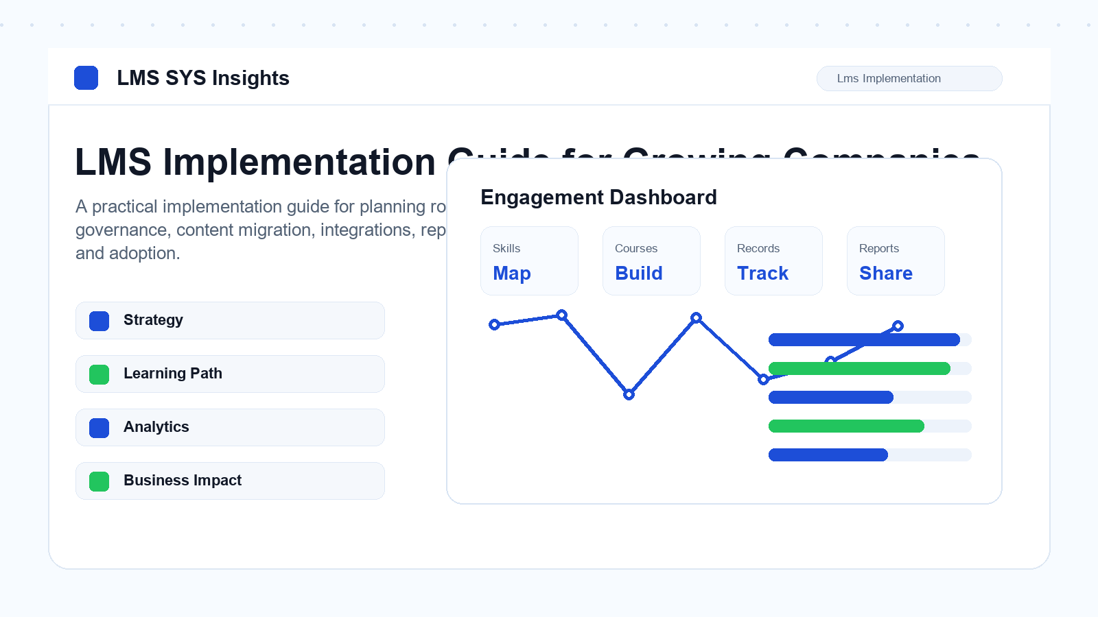 LMS Implementation Guide for Growing Companies